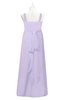 ColsBM Kynlee Pastel Lilac Plus Size Bridesmaid Dresses Zipper Jewel Sheath Sleeveless Elegant Floor Length