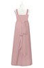 ColsBM Kynlee Silver Pink Plus Size Bridesmaid Dresses Zipper Jewel Sheath Sleeveless Elegant Floor Length