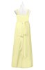 ColsBM Kynlee Wax Yellow Plus Size Bridesmaid Dresses Zipper Jewel Sheath Sleeveless Elegant Floor Length