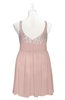 ColsBM Yareli Dusty Rose Plus Size Bridesmaid Dresses Ruching Sleeveless A-line Zipper Glamorous Thick Straps