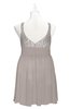 ColsBM Yareli Fawn Plus Size Bridesmaid Dresses Ruching Sleeveless A-line Zipper Glamorous Thick Straps