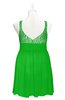 ColsBM Yareli Jasmine Green Plus Size Bridesmaid Dresses Ruching Sleeveless A-line Zipper Glamorous Thick Straps