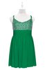 ColsBM Yareli Jelly Bean Plus Size Bridesmaid Dresses Ruching Sleeveless A-line Zipper Glamorous Thick Straps