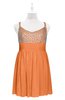 ColsBM Yareli Mango Plus Size Bridesmaid Dresses Ruching Sleeveless A-line Zipper Glamorous Thick Straps