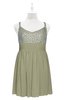 ColsBM Yareli Sponge Plus Size Bridesmaid Dresses Ruching Sleeveless A-line Zipper Glamorous Thick Straps