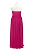 ColsBM Taya Beetroot Purple Plus Size Bridesmaid Dresses Sleeveless A-line Romantic Pleated Floor Length Zip up
