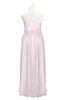 ColsBM Taya Blush Plus Size Bridesmaid Dresses Sleeveless A-line Romantic Pleated Floor Length Zip up