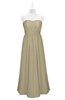ColsBM Taya Candied Ginger Plus Size Bridesmaid Dresses Sleeveless A-line Romantic Pleated Floor Length Zip up