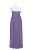 ColsBM Taya Chalk Violet Plus Size Bridesmaid Dresses Sleeveless A-line Romantic Pleated Floor Length Zip up