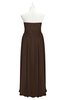 ColsBM Taya Copper Plus Size Bridesmaid Dresses Sleeveless A-line Romantic Pleated Floor Length Zip up