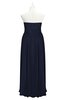 ColsBM Taya Dark Sapphire Plus Size Bridesmaid Dresses Sleeveless A-line Romantic Pleated Floor Length Zip up