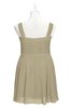ColsBM Vienna Candied Ginger Plus Size Bridesmaid Dresses V-neck Casual Knee Length Zip up Sleeveless Sequin