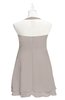 ColsBM Nathaly Fawn Plus Size Bridesmaid Dresses Sleeveless Knee Length A-line Zipper Pleated Plain