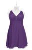 ColsBM Nathaly Pansy Plus Size Bridesmaid Dresses Sleeveless Knee Length A-line Zipper Pleated Plain