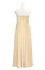 ColsBM Zaylee Apricot Gelato Plus Size Bridesmaid Dresses Sleeveless Zip up Simple Sweetheart Floor Length A-line