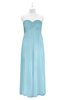 ColsBM Zaylee Aqua Plus Size Bridesmaid Dresses Sleeveless Zip up Simple Sweetheart Floor Length A-line