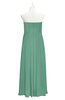 ColsBM Zaylee Bristol Blue Plus Size Bridesmaid Dresses Sleeveless Zip up Simple Sweetheart Floor Length A-line