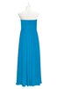 ColsBM Zaylee Cornflower Blue Plus Size Bridesmaid Dresses Sleeveless Zip up Simple Sweetheart Floor Length A-line