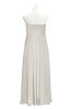 ColsBM Zaylee Off White Plus Size Bridesmaid Dresses Sleeveless Zip up Simple Sweetheart Floor Length A-line
