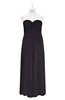 ColsBM Zaylee Perfect Plum Plus Size Bridesmaid Dresses Sleeveless Zip up Simple Sweetheart Floor Length A-line