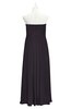 ColsBM Zaylee Perfect Plum Plus Size Bridesmaid Dresses Sleeveless Zip up Simple Sweetheart Floor Length A-line