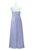 ColsBM Myah Blue Heron Plus Size Bridesmaid Dresses Floor Length Zip up A-line Glamorous Pleated Scoop