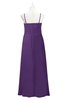 ColsBM Myah Dark Purple Plus Size Bridesmaid Dresses Floor Length Zip up A-line Glamorous Pleated Scoop