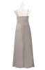 ColsBM Myah Mushroom Plus Size Bridesmaid Dresses Floor Length Zip up A-line Glamorous Pleated Scoop