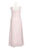 ColsBM Naya Angel Wing Plus Size Bridesmaid Dresses A-line Floor Length Zipper Casual Sleeveless Ruching