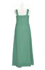 ColsBM Naya Beryl Green Plus Size Bridesmaid Dresses A-line Floor Length Zipper Casual Sleeveless Ruching