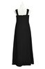 ColsBM Naya Black Plus Size Bridesmaid Dresses A-line Floor Length Zipper Casual Sleeveless Ruching
