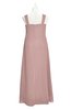 ColsBM Naya Blush Pink Plus Size Bridesmaid Dresses A-line Floor Length Zipper Casual Sleeveless Ruching