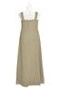ColsBM Naya Candied Ginger Plus Size Bridesmaid Dresses A-line Floor Length Zipper Casual Sleeveless Ruching