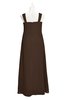 ColsBM Naya Copper Plus Size Bridesmaid Dresses A-line Floor Length Zipper Casual Sleeveless Ruching