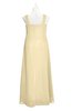 ColsBM Naya Cornhusk Plus Size Bridesmaid Dresses A-line Floor Length Zipper Casual Sleeveless Ruching