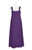 ColsBM Naya Dark Purple Plus Size Bridesmaid Dresses A-line Floor Length Zipper Casual Sleeveless Ruching