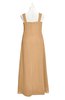 ColsBM Naya Desert Mist Plus Size Bridesmaid Dresses A-line Floor Length Zipper Casual Sleeveless Ruching