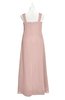 ColsBM Naya Dusty Rose Plus Size Bridesmaid Dresses A-line Floor Length Zipper Casual Sleeveless Ruching