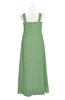 ColsBM Naya Fair Green Plus Size Bridesmaid Dresses A-line Floor Length Zipper Casual Sleeveless Ruching