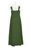 ColsBM Naya Garden Green Plus Size Bridesmaid Dresses A-line Floor Length Zipper Casual Sleeveless Ruching