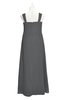 ColsBM Naya Grey Plus Size Bridesmaid Dresses A-line Floor Length Zipper Casual Sleeveless Ruching