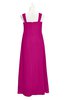 ColsBM Naya Hot Pink Plus Size Bridesmaid Dresses A-line Floor Length Zipper Casual Sleeveless Ruching