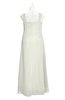 ColsBM Naya Ivory Plus Size Bridesmaid Dresses A-line Floor Length Zipper Casual Sleeveless Ruching