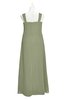 ColsBM Naya Moss Green Plus Size Bridesmaid Dresses A-line Floor Length Zipper Casual Sleeveless Ruching