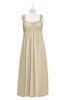ColsBM Naya Novelle Peach Plus Size Bridesmaid Dresses A-line Floor Length Zipper Casual Sleeveless Ruching