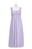 ColsBM Naya Pastel Lilac Plus Size Bridesmaid Dresses A-line Floor Length Zipper Casual Sleeveless Ruching