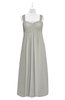 ColsBM Naya Platinum Plus Size Bridesmaid Dresses A-line Floor Length Zipper Casual Sleeveless Ruching
