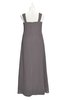 ColsBM Naya Ridge Grey Plus Size Bridesmaid Dresses A-line Floor Length Zipper Casual Sleeveless Ruching