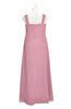 ColsBM Naya Rosebloom Plus Size Bridesmaid Dresses A-line Floor Length Zipper Casual Sleeveless Ruching