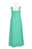 ColsBM Naya Seafoam Green Plus Size Bridesmaid Dresses A-line Floor Length Zipper Casual Sleeveless Ruching